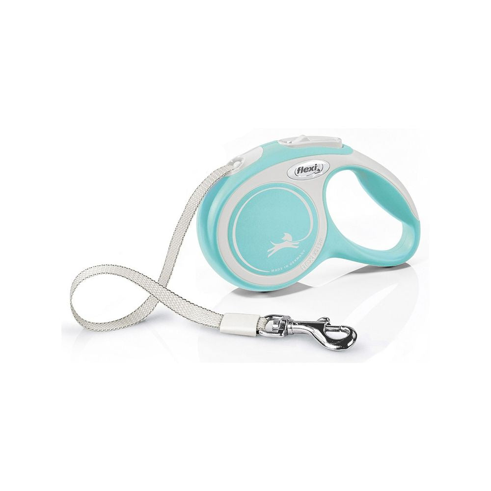 Flexi Smycz New Comfort Na Taśmie 3 Metry Rozmiar XS Jasnoniebieska do 12 kg