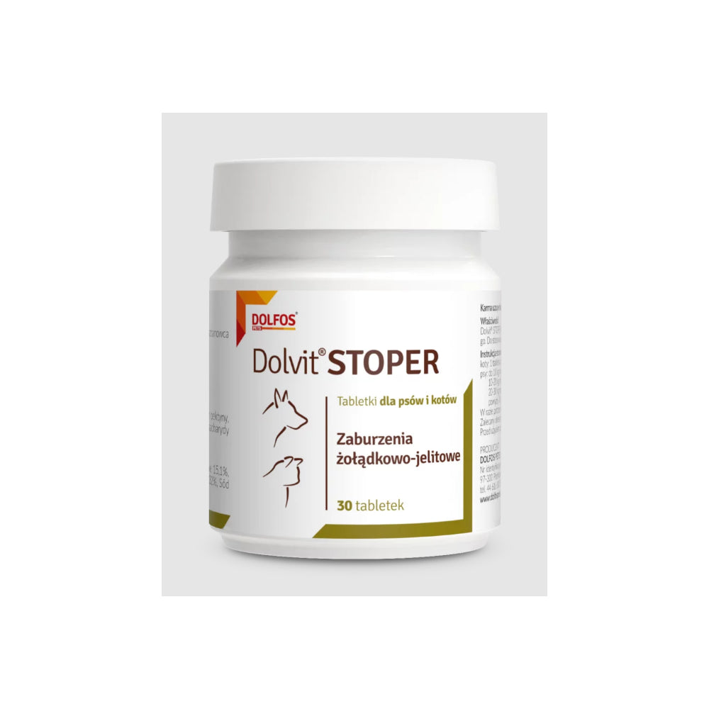 Dolvit Stoper Dla Psów i Kotów 30 Tabletek
