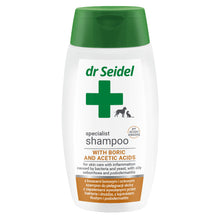 Dr Seidel Szampon z Kwasem Borowym i Octowym Dla Psów i Kotów 220 ml