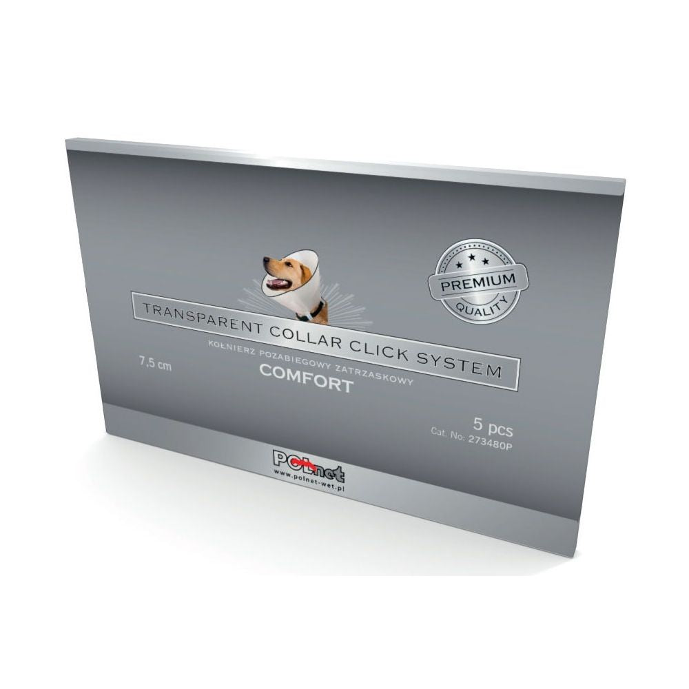 Kołnierz Ochronny Zatrzaskowy Comfort z Gumką 30 cm