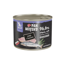 Pan Mięsko Indyk z łososiem (kociak) 200g karma mokra dla kociąt