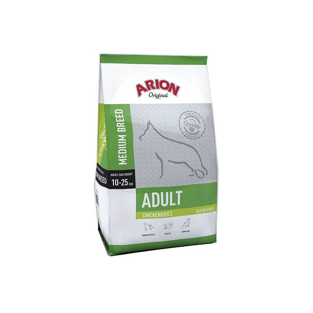 Arion Original Chicken & Rice Kurczak & Ryż Medium Adult Karma Dla Dorosłych Psów Średnich Ras 3 kg