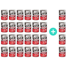 Pakiet Morando Pro Mokra Karma Dla Psa Kawałki Z Wołowiną 24 x 405 g + 4 Puszki GRATIS!