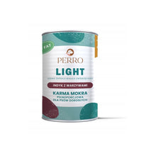 PERRO Light Indyk z warzywami monobiałkowa 400g karma mokra dla psów dorosłych