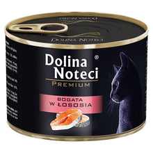 Dolina Noteci Premium Bogata w Łososia Kot 185 g