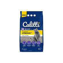 Calitti Strong Lawender Żwirek Bentonitowy Dla Kota Lawendowy 5 l