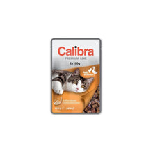 CALIBRA Cat Premium Adult Duck and Chicken 6x100g