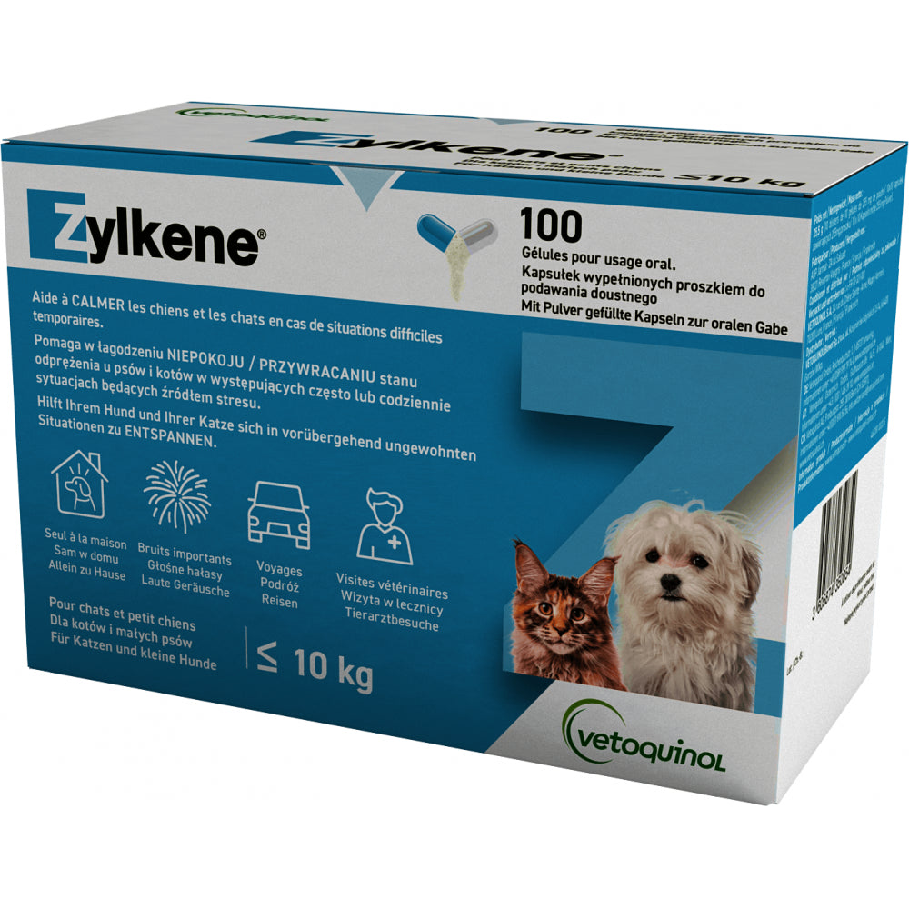 VETOQUINOL Zylkene 75mg 10 kapsułek