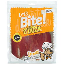 Brit Lets Bite Fillet O Duck Kaczka Przekąska Dla Psa  400 g