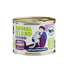 ANIMAL ISLAND Everyday Indyk z Królikiem 200g bezzbożowy mus dla kotów powyżej 3 miesiąca