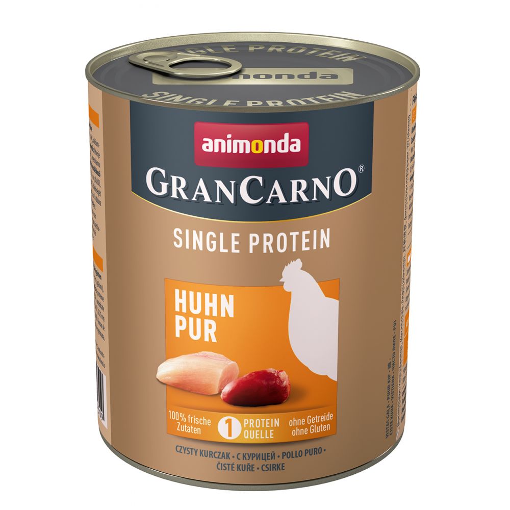 Animonda GranCarno Single Protein Kurczak 800 g