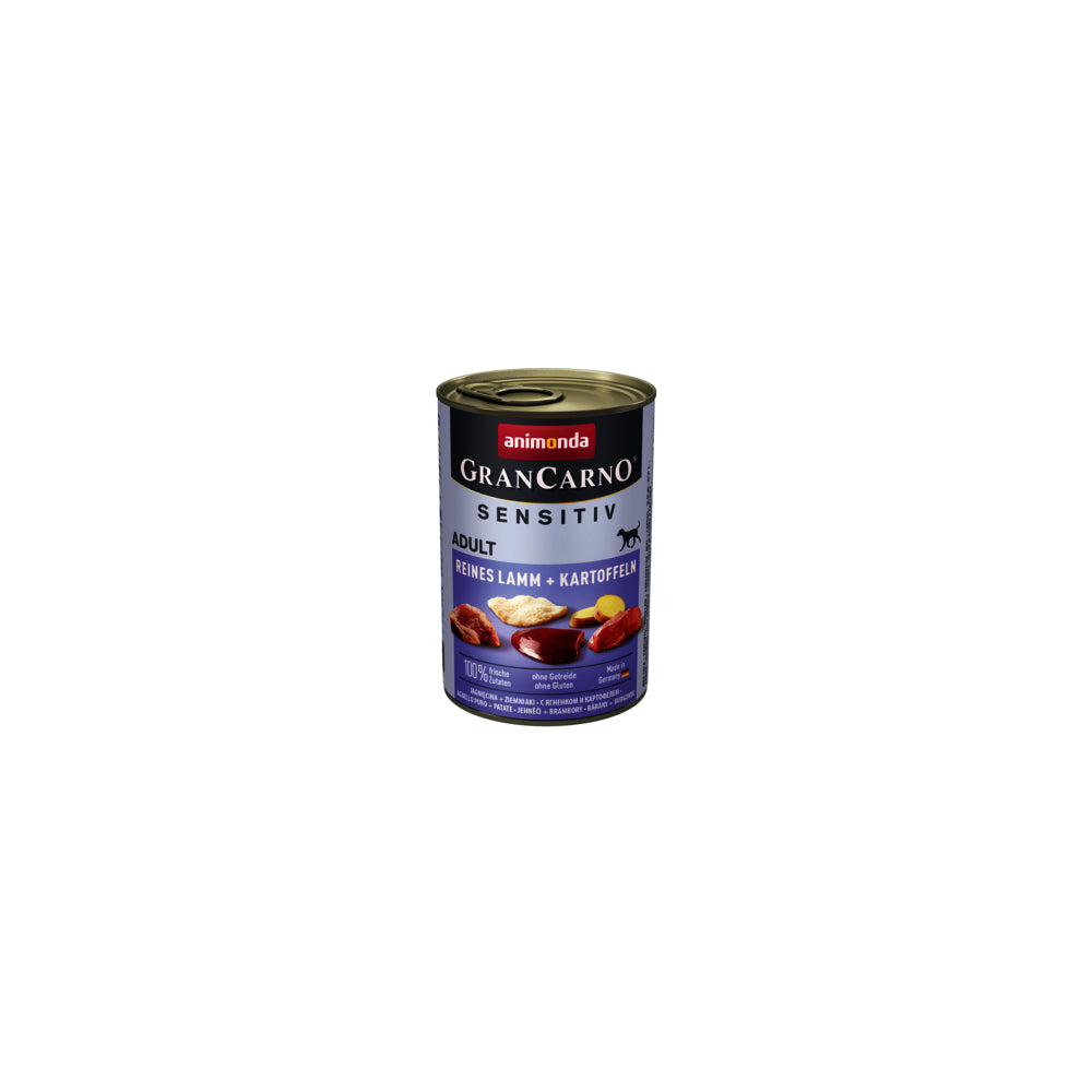 Animonda GranCarno Sensitive Karma Dla Psa Jagnięcina z Ziemniakami 400 g