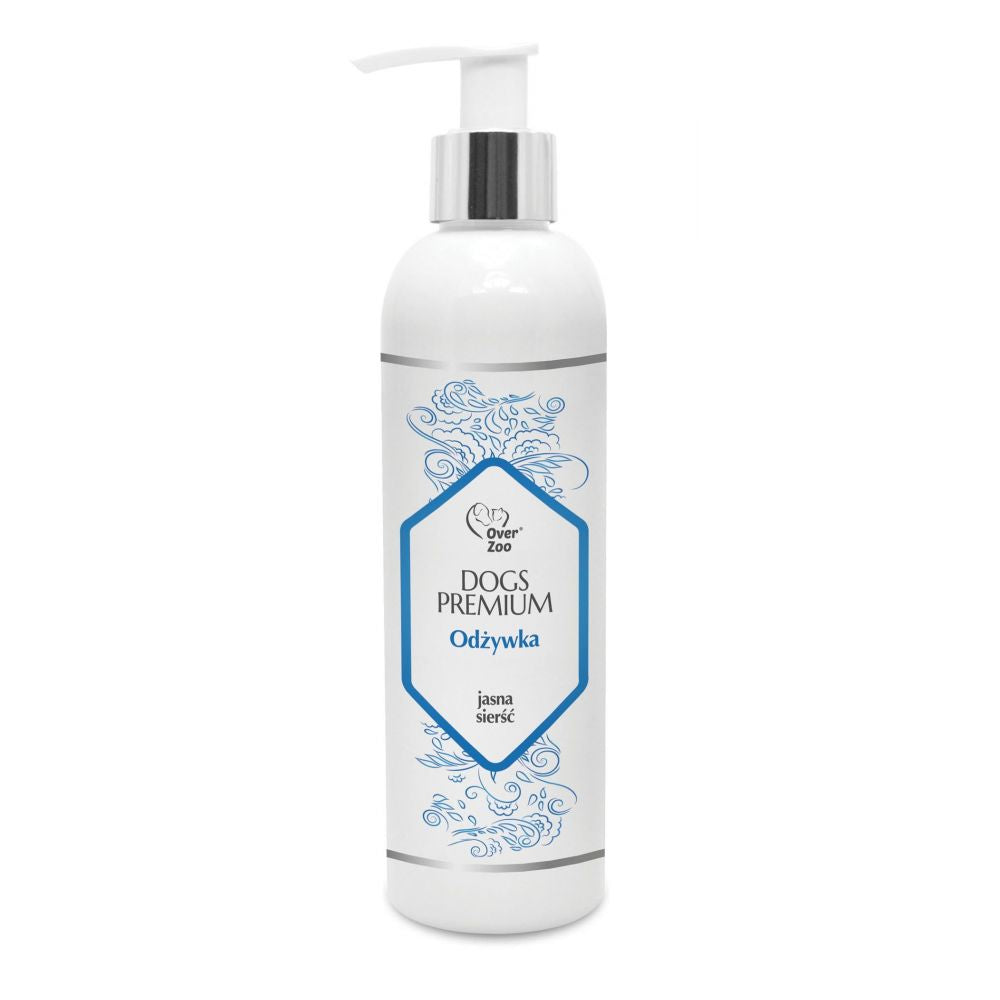 Over Zoo Dogs Premium Odżywka Jasna Sierść 250 ml