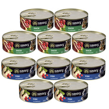 Pakiet Savory Cat Adult Karma Mokra Dla Dorosłych Kotów Mix Smaków 10 x 100 g