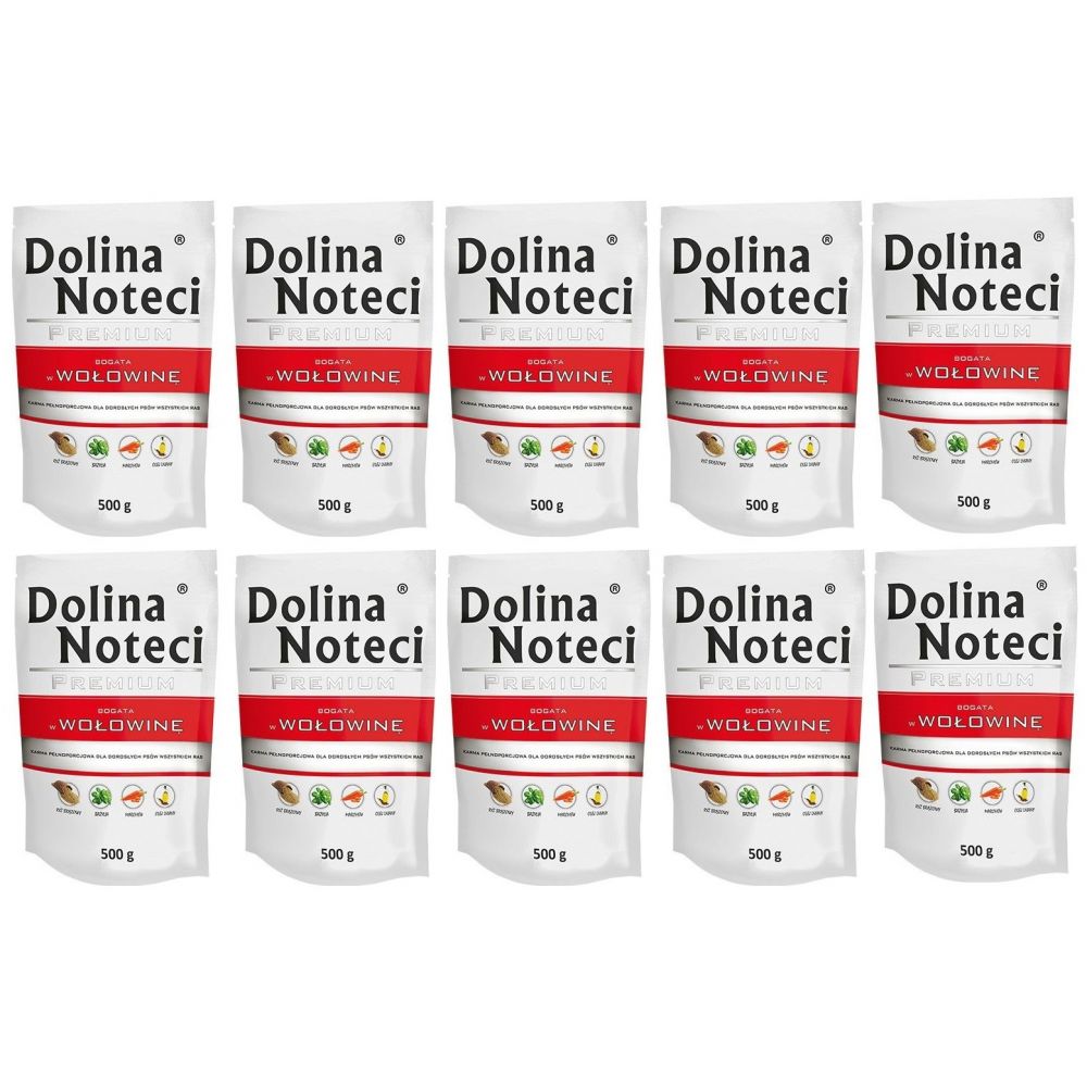 PAKIET FBA Dolina Noteci Premium Wołowina 500 g X 10