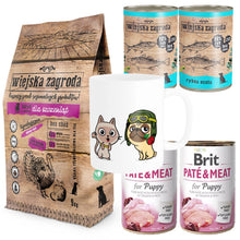 Pakiet Wiejska Zagroda Indyk z Jabłkiem dla Szczeniąt Dużych Ras 9 kg + 5 GRATISÓW