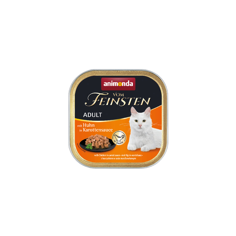 Animonda Vom Feinsten No Grain Kurczak w Sosie Marchewkowym Bezzbożowa 100 g