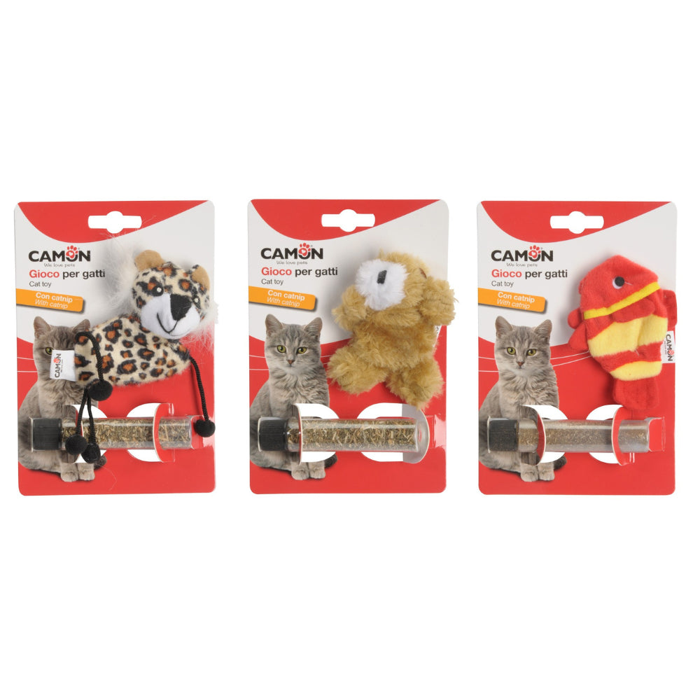 Camon Cat Toy Zabawka z Kocimiętką w Tubie 1 sztuka