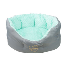 Amiplay Legowisko Colosseum Babydoll Dla Psa Rozmiar M Miętowo-Szare