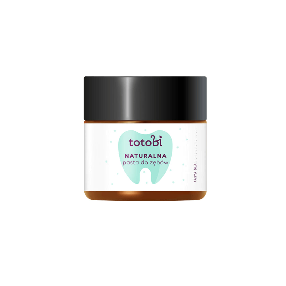 TOTOBI Naturalna pasta do zębów - szklany słoik 50ml