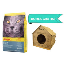 Pakiet Josera Leger Nadwaga Kastracja 10 kg + Tekturowy Domek dla Kota GRATIS
