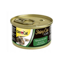 GIMCAT Shiny Cat Kurczak i jagnięcina w galaretce 70g mokra karma dla kotów