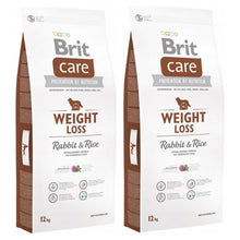 Pakiet Brit Care Weight Loss Rabbit & Rice Królik & Ryż Karma Dla Psów z Nadwagą 2 x 12 kg