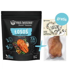Pakiet Paka Zwierzaka Seventh Heaven Salmon&Baltic Fish Sucha Karma Dla Dorosłych Psów Łosoś Z Rybami Bałtyckimi 1,5 kg + Ucho Wieprzowe GRATIS!