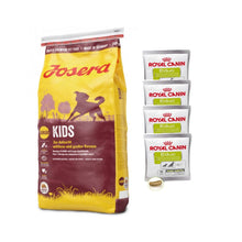 Pakiet Josera Kids Junior Średnie i Duże Rasy 15 kg + 4 GRATISY!