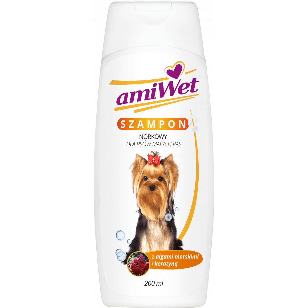 Amiwet Szampon Norkowy dla Małych Ras 200 ml