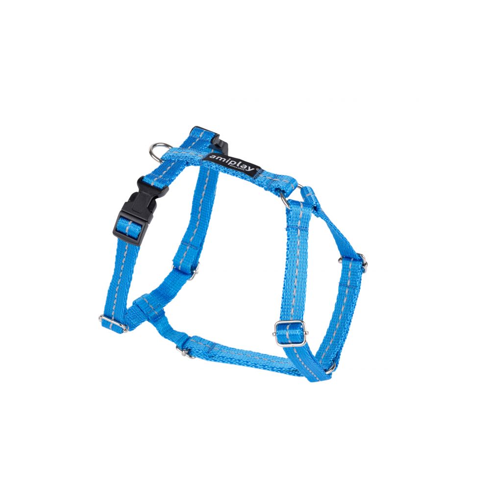 Amiplay Reflective Szelki Regulowane Guard Rozmiar S Niebieskie