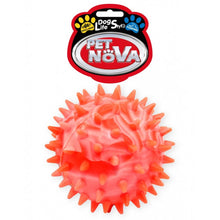 Pet Nova Dog Life Style Piłka Multikolor Pływająca z Wypustkami Aromat Wanilia 7,5 cm