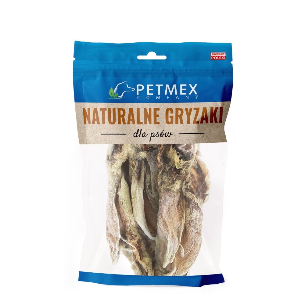 Petmex Ucho Królika Z Futrem Gryzak Naturalny Dla Psa 200 g