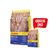 Pakiet Josera Daily Cat Drób Bezzbożowa 10 kg + 2 kg GRATIS!