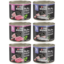 Pakiet Pan Mięsko Mokra Karma Dla Kociąt Mix Smaków 6 x 200 g