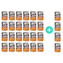 Pakiet Morando Pro Mokra Karma Dla Psa Kawałki Jagnięcina z Ryżem 24 x 405 g + 4 Puszki GRATIS!