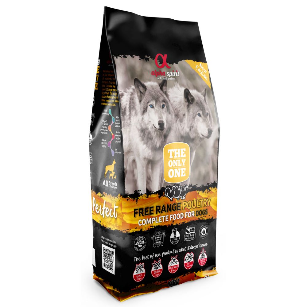 Alpha Spirit Pełnoporcjowa Karma Sucha Miękka Poultry Drób 12 kg