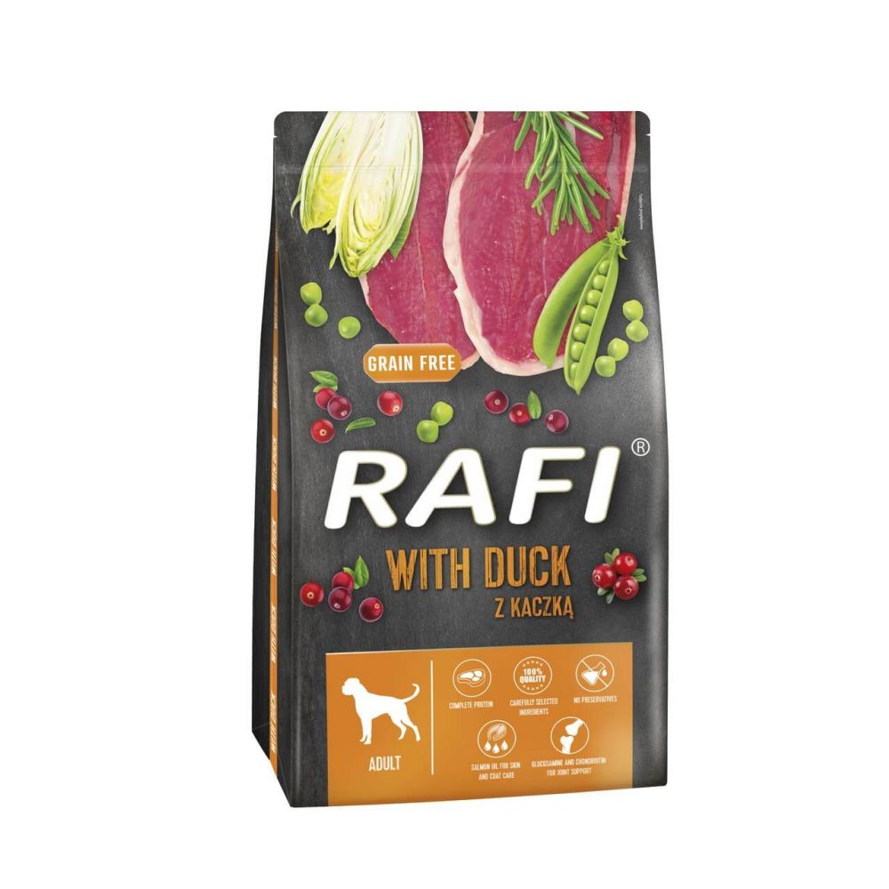 Dolina Noteci Rafi Sucha Karma Dla Dorosłych Psów z Kaczką 10 kg