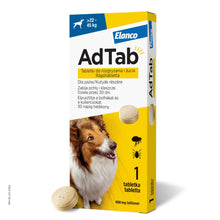 AdTab Dog Tabletka Na Pchły i Kleszcze Dla Psa 900 Mg 22-45 kg