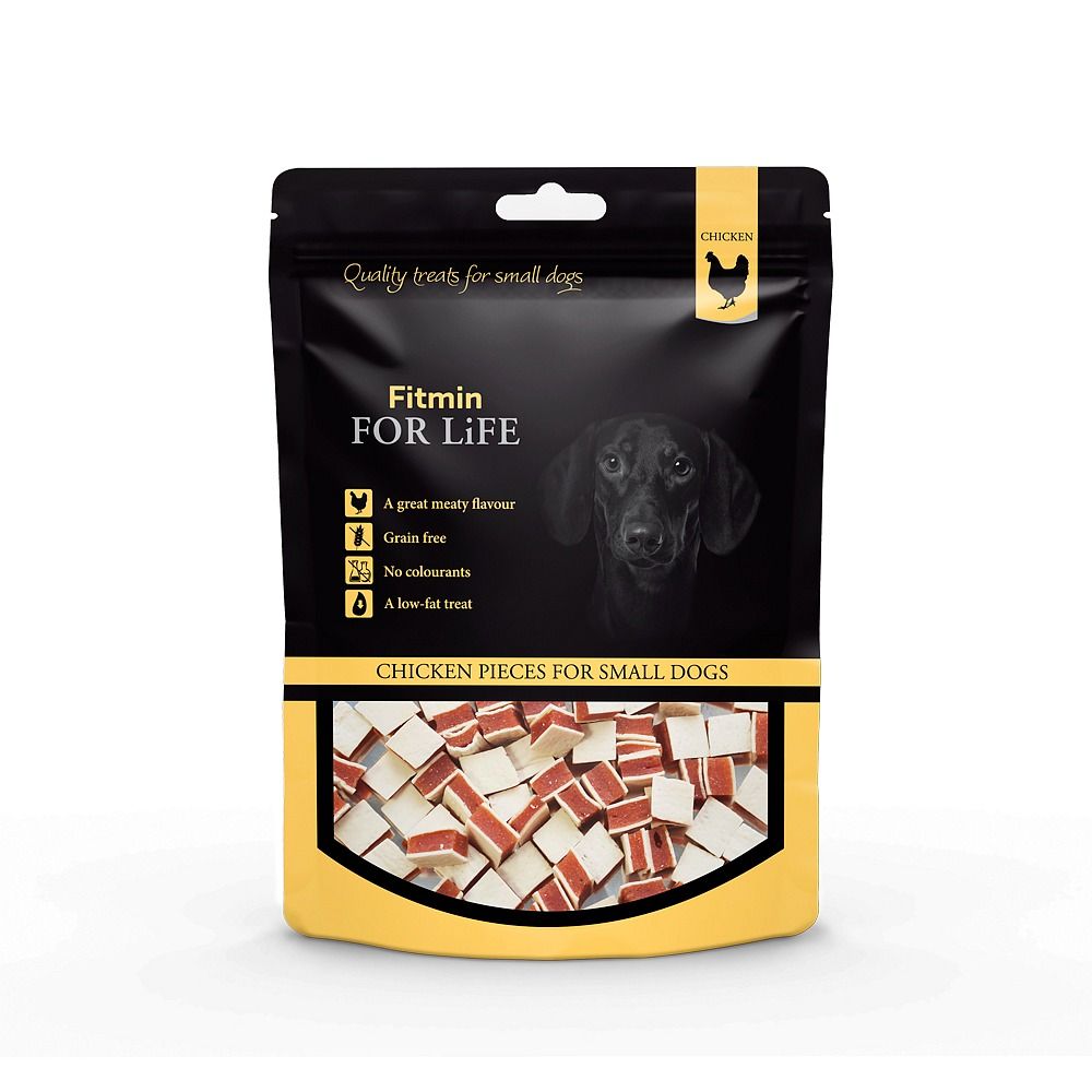 Fitmin Dog & Cat Treat Chicken Pieces Przysmak Dla Psa i Kota Kawałki Kurczaka 70 g