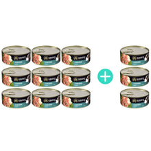 Pakiet Savory Dog Puppy Chicken Karma Mokra Dla Szczeniąt Psów Wszystkich Ras z Kurczakiem 9 x 100 g + 3 Puszki Gratis!