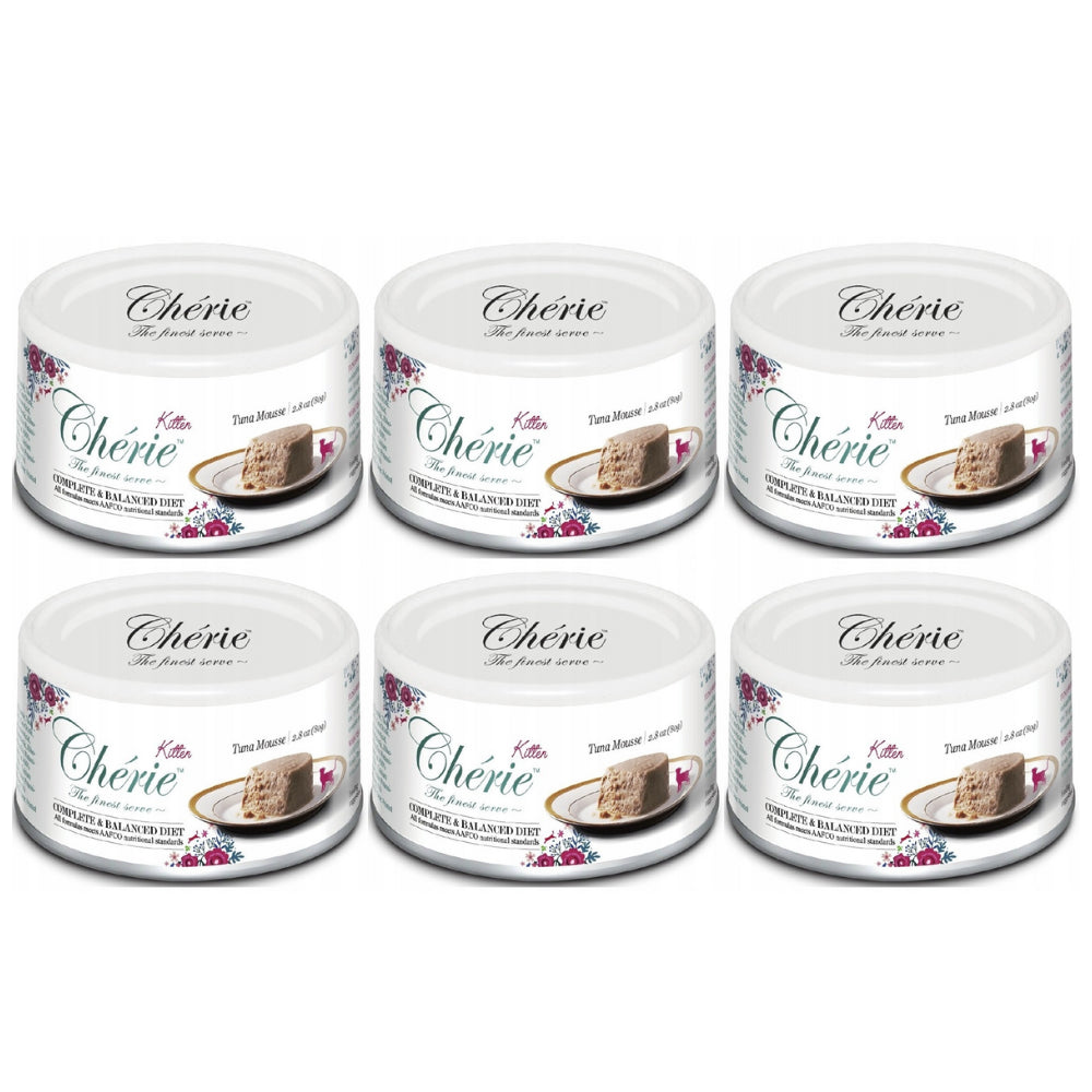 Pakiet Pettric Cherie Mus z Tuńczyka Dla Kociąt 6 x 80 g