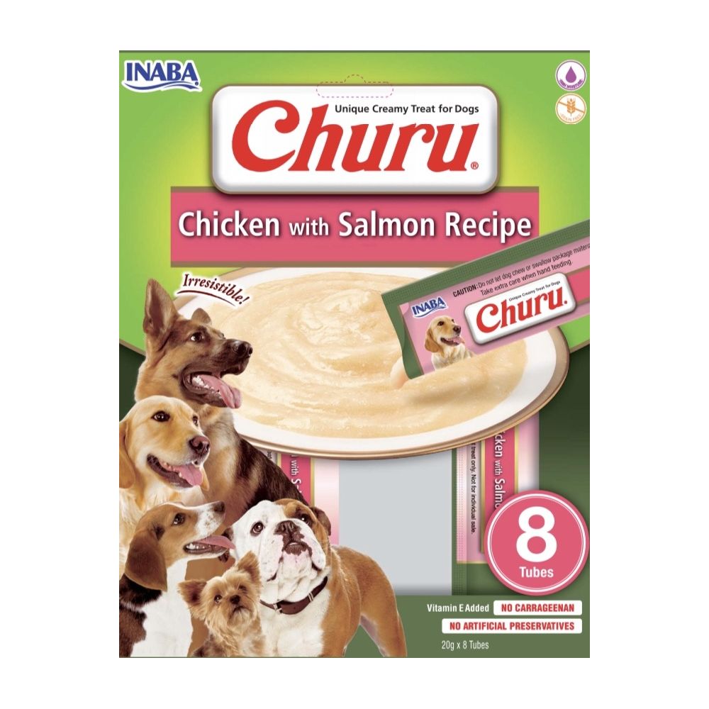 Inaba Churu Przysmak Dla Psa Kurczak, Łosoś 160 g