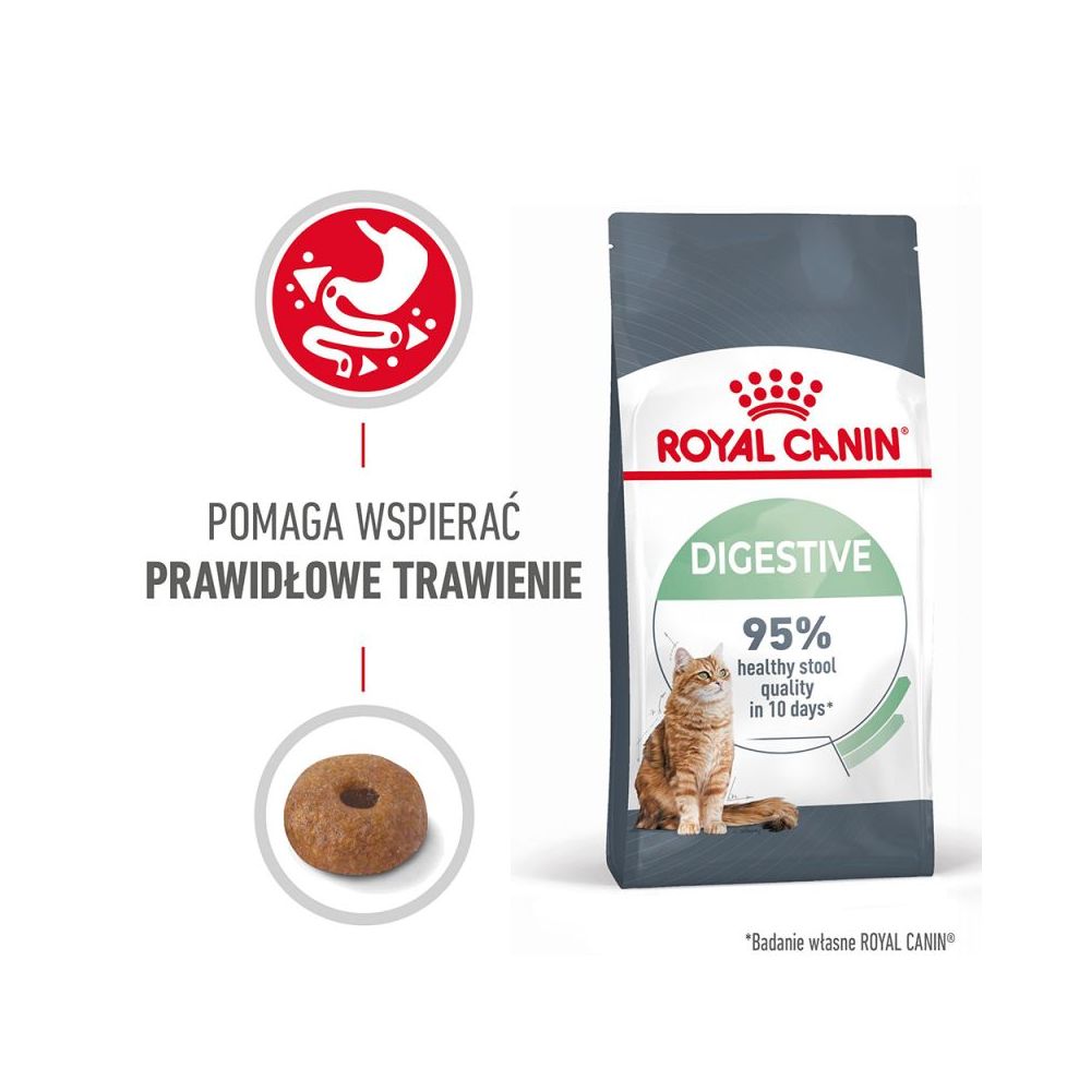 ROYAL CANIN Digestive Care Karma Sucha Dla Kotów Dorosłych Wspomagająca Przebieg Trawienia 400 g