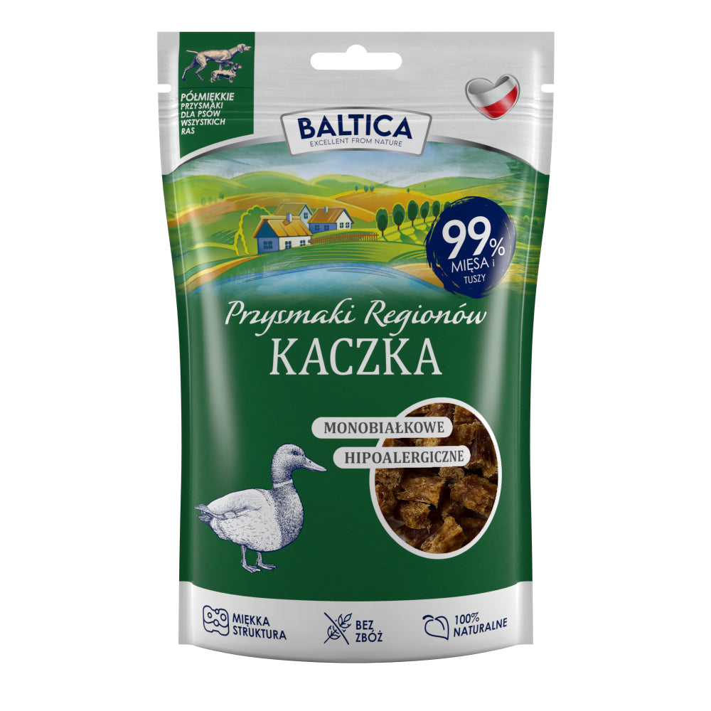 BALTICA przysmaki półmiękkie kaczka 80g monobiałkowe