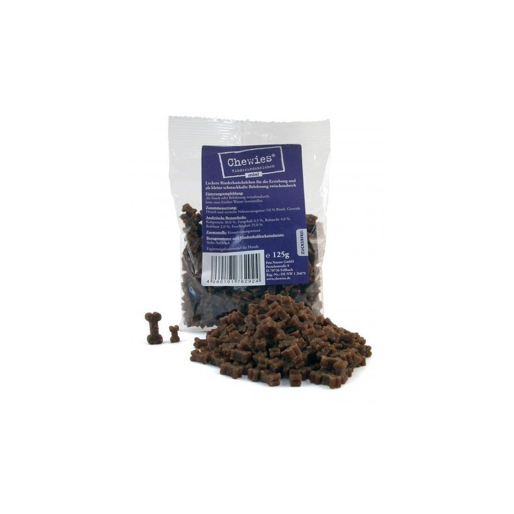CHEWIES kosteczki wołowe mini 125g