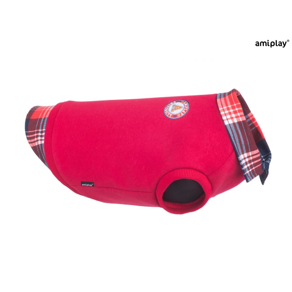 AmiPlay Bluza Winston Czerwona 45 cm