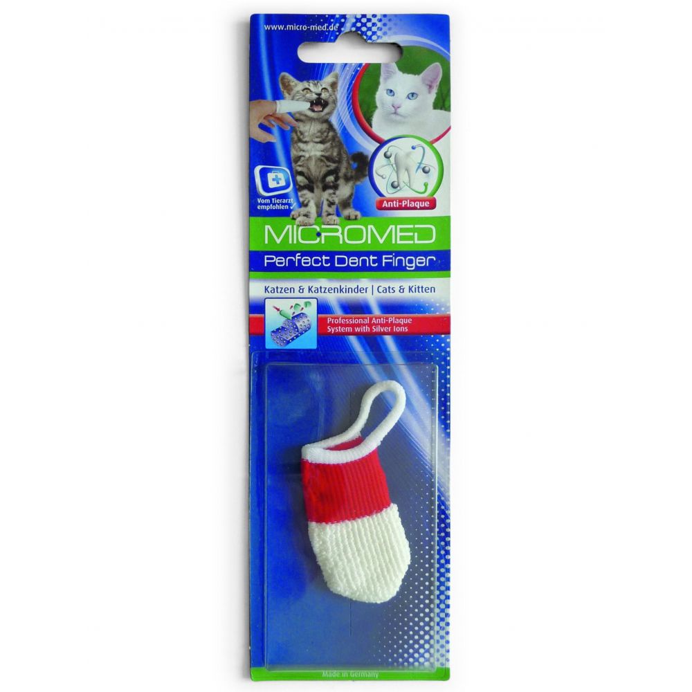 MICROMED czyścik do zębów dla kota blistr