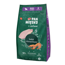 Pan Mięsko Sucha Karma Dla Dorosłych Psów z Ziołami Indyk z Krewetkami Rozmiar XL 9 kg