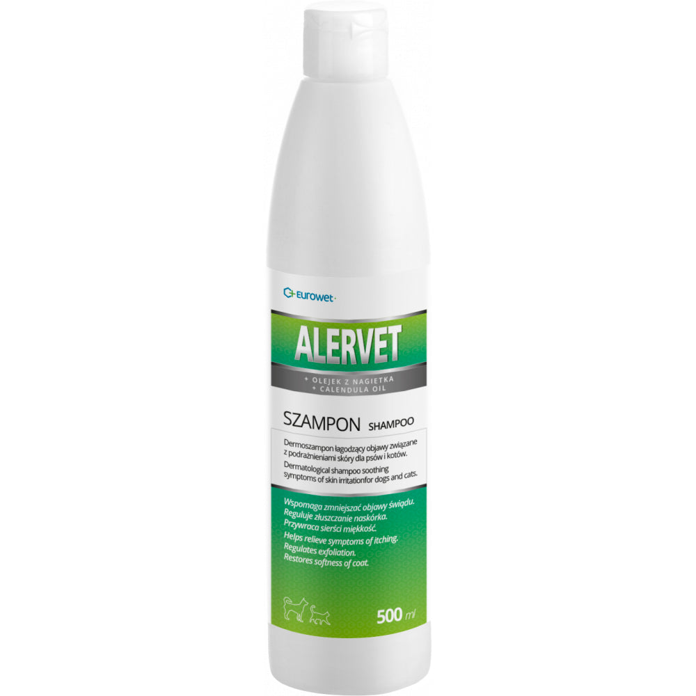 Eurowet Alervet Szampon Łagodzący Podrażnienia 500 ml